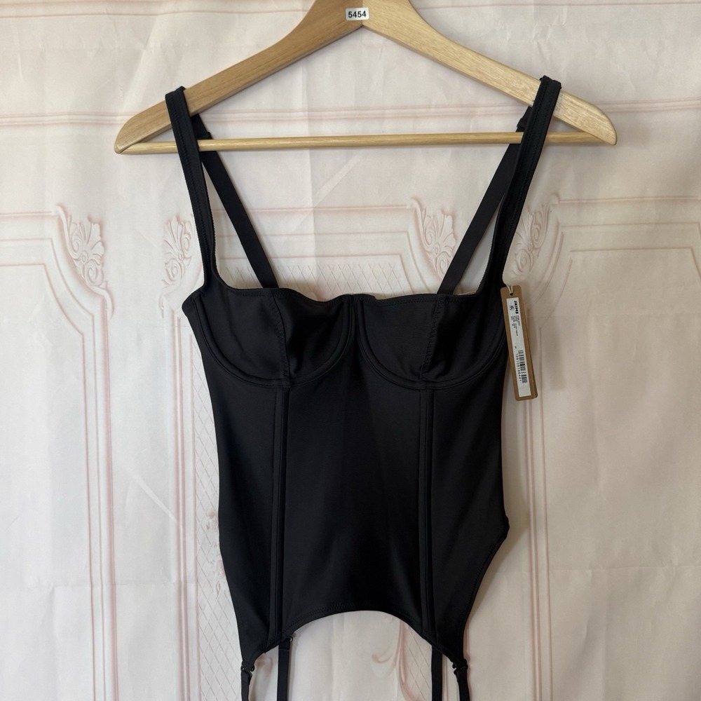Skims Body Corset Onyx Black Size XS NWT $134